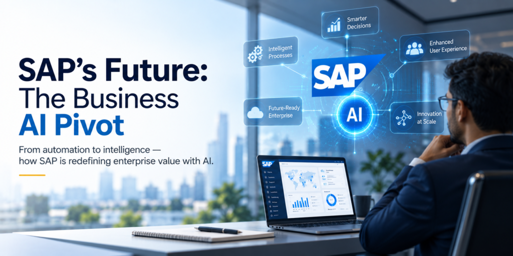 SAP Business AI transforming enterprise operations through intelligent processes, smarter decisions, and AI-driven innovation